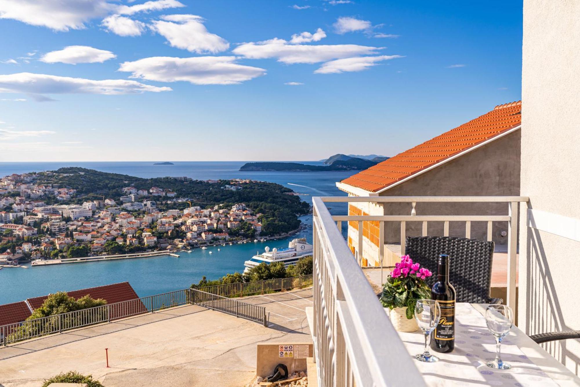Sea View Apartment Nuncijata Dubrovnik Eksteriør billede