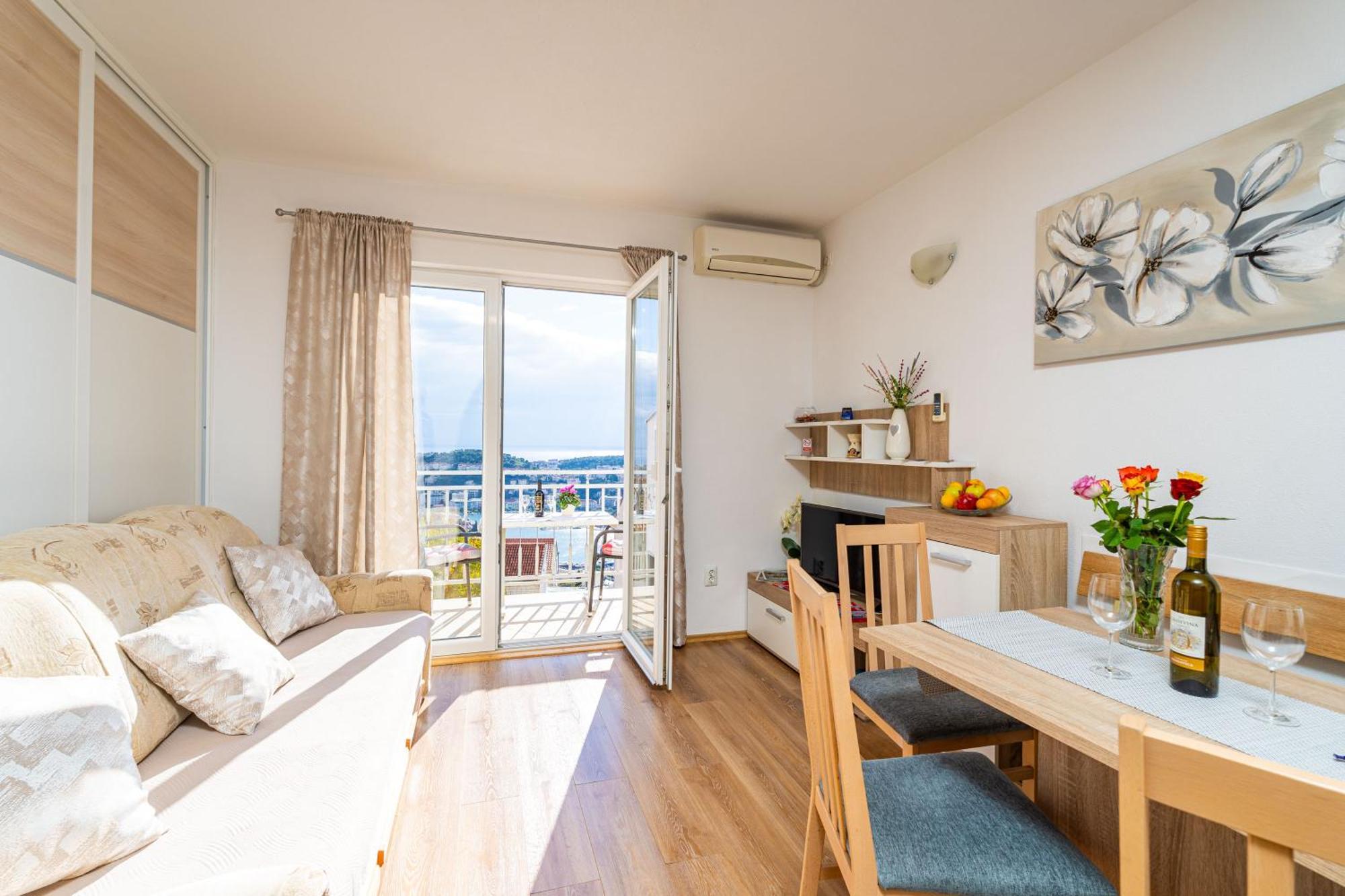 Sea View Apartment Nuncijata Dubrovnik Eksteriør billede